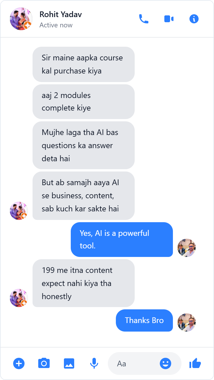 Student feedback